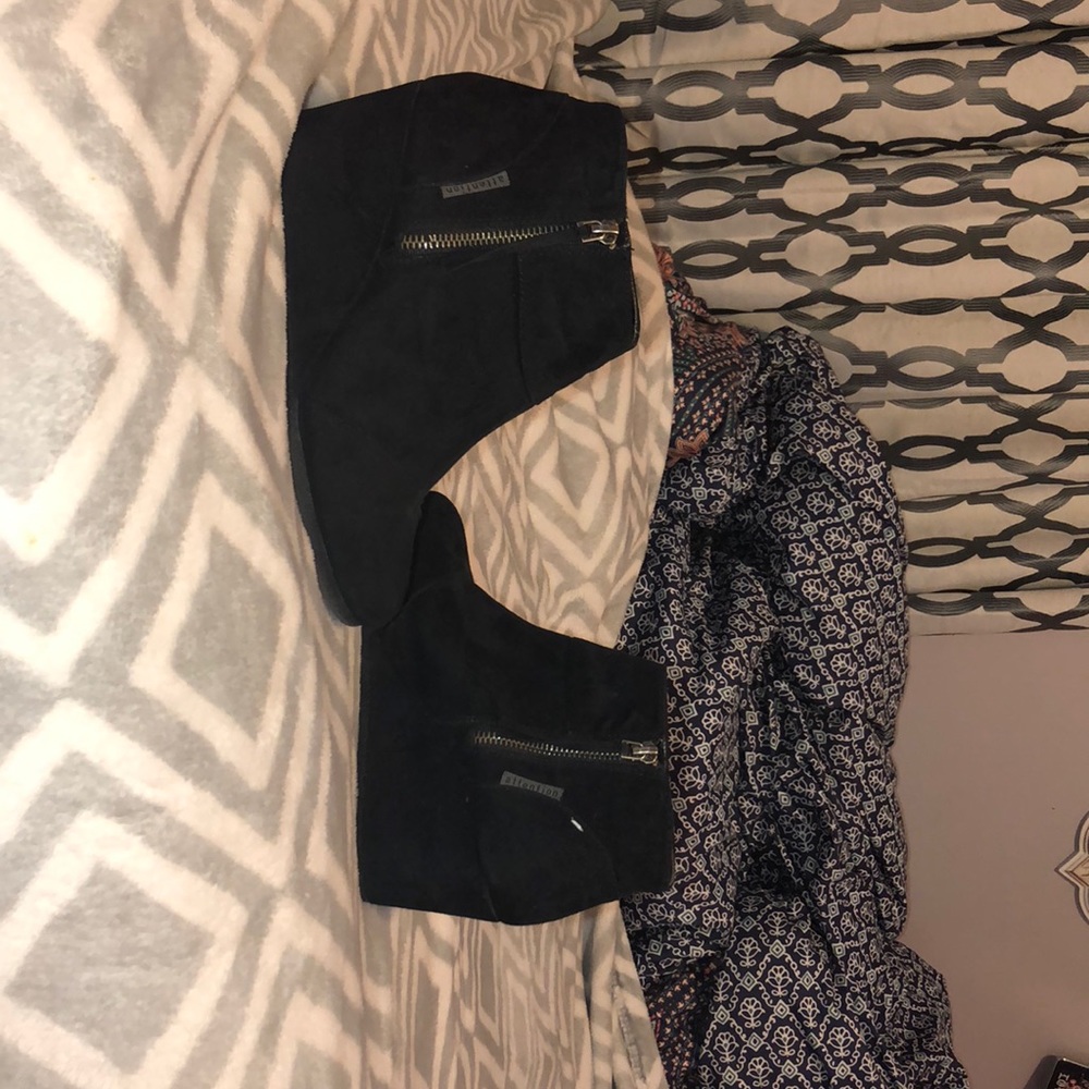 Black Wedges from the brand “Attention”